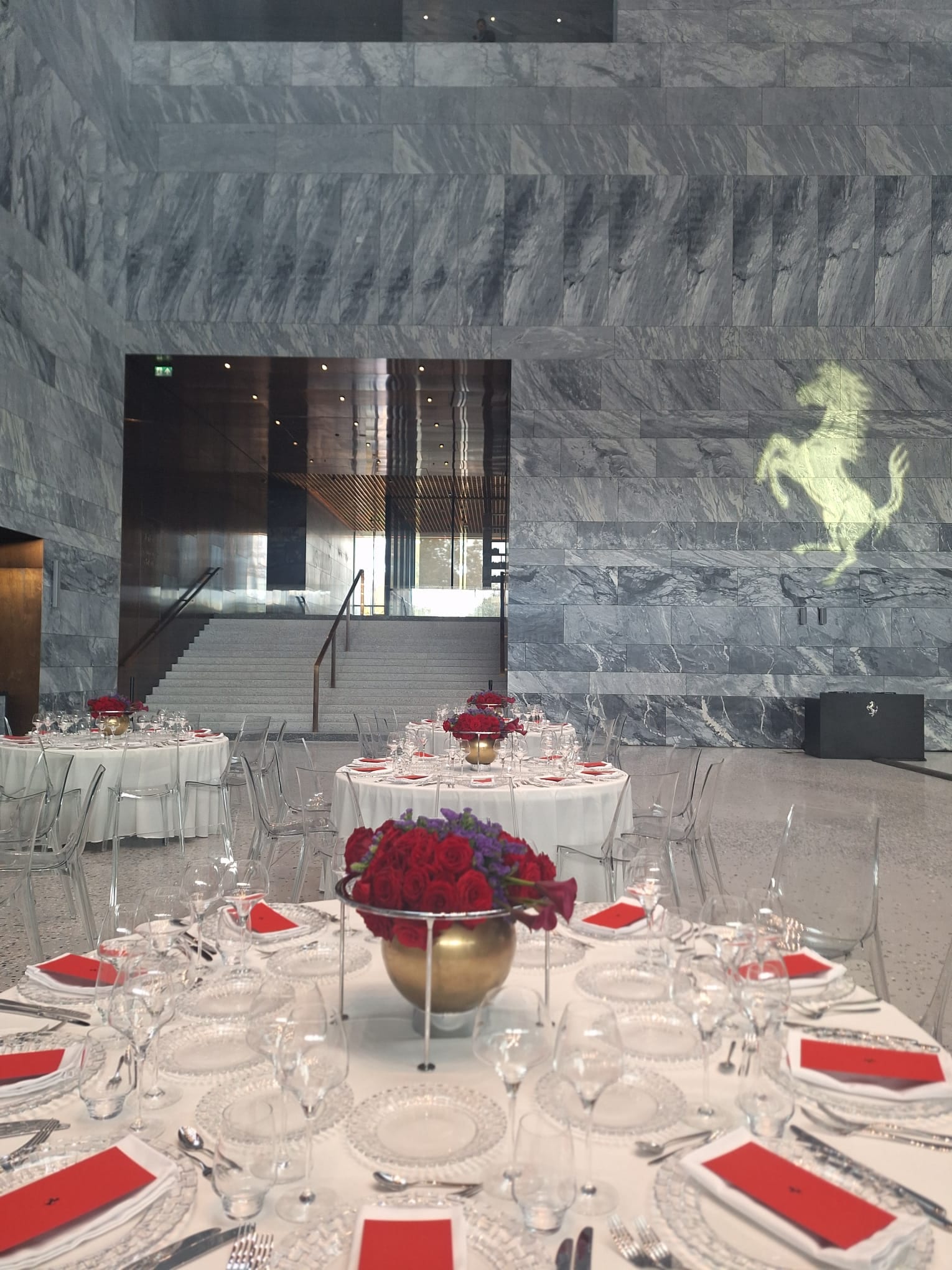 Detal cateringu podczas wydarzenia premium